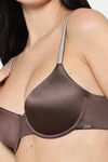 Wacoal Padded Regular Wired 3/4Th Coverage T-Shirt Bra - Dark Brown — thumbnail 5